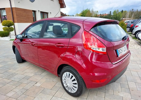 Ford Fiesta cena 18999 przebieg: 163000, rok produkcji 2009 z Kościerzyna małe 781